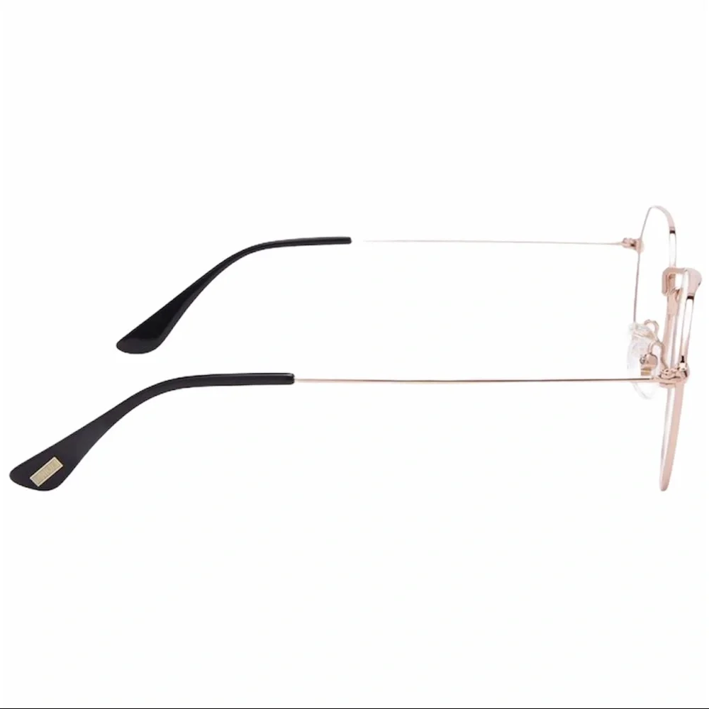 DIFF James Blue Light Glasses Gold or Rose Gold Frame Blue Light Blocking Lens